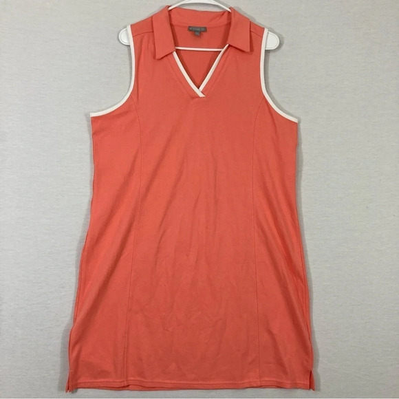 Talbots Orange Active Sleepless Colar Dress size XLP - Picture 1 of 9